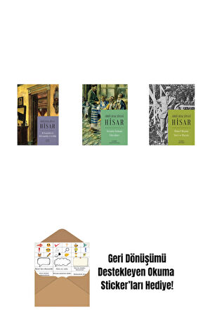 Ali Nizami Bey’in Alafrangalığı ve Şeyhliği (Kitap Boy) + Geçmiş Zaman Fıkraları + Ahmet Haşim:  Şiiri ve Hayatı + Okuma Sticker'ları