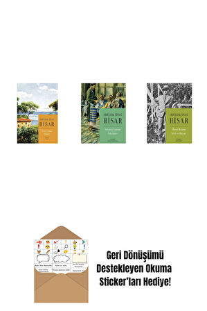 Geçmiş Zaman Köşkleri (Kitap Boy) + Geçmiş Zaman Fıkraları + Ahmet Haşim:  Şiiri ve Hayatı + Okuma Sticker'ları