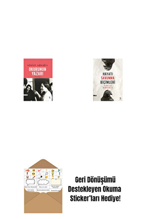 Okurunun Yazarı + Hayatı Savunma Biçimleri + Okuma Sticker'ları