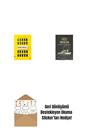 Düşme Korkusu + Gece Hayatım + Okuma Sticker'ları