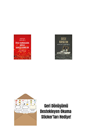 Öyle Kargaşada Böyle Karşılaşmalar + Gece Hayatım + Okuma Sticker'ları