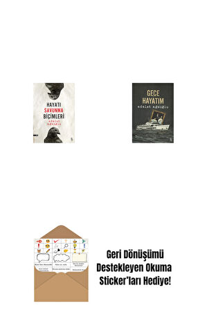 Hayatı Savunma Biçimleri + Gece Hayatım + Okuma Sticker'ları