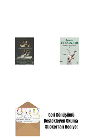 Gece Hayatım + Romantik Bir Viyana Yazı + Okuma Sticker'ları