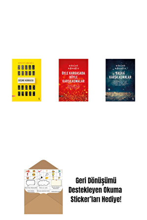 Düşme Korkusu + Öyle Kargaşada Böyle Karşılaşmalar + Başka Karşılaşmalar + Okuma Sticker'ları