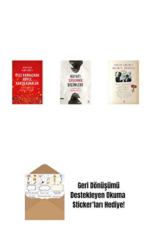 Öyle Kargaşada Böyle Karşılaşmalar + Hayatı Savunma Biçimleri + Halim'e İthaflar + Okuma Sticker'ları