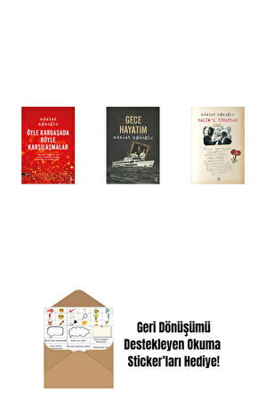 Öyle Kargaşada Böyle Karşılaşmalar + Gece Hayatım + Halim'e İthaflar + Okuma Sticker'ları