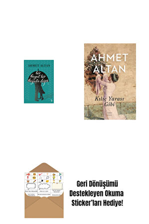 Bir Hayat Bir Hayata Değer + Kılıç Yarası Gibi + Okuma Sticker'ları