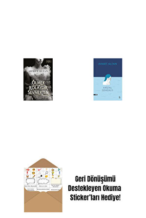 Ölmek Kolaydır Sevmekten + Kristal Denizaltı + Okuma Sticker'ları