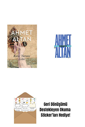 Kılıç Yarası Gibi + Sudaki İz (Cep Boy) + Okuma Sticker'ları