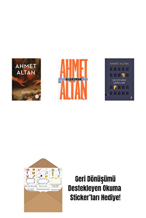 Zarlar + Aldatmak - Yalnızlığın Özel Tarihi (Cep Boy) + Geceyarısı Şarkıları + Okuma Sticker'ları