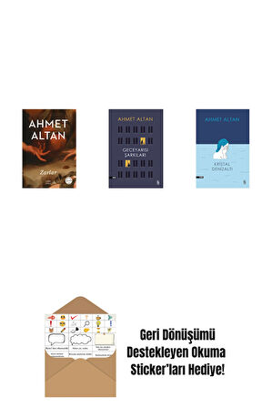 Zarlar + Geceyarısı Şarkıları + Kristal Denizaltı + Okuma Sticker'ları