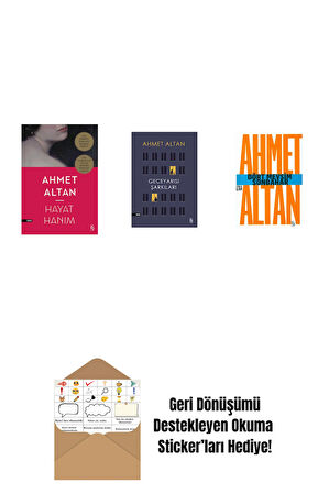 Hayat Hanım + Geceyarısı Şarkıları + Dört Mevsim Sonbahar/Tehlikeli Masallar (Cep Boy) + Okuma Sticker'ları