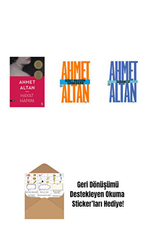 Hayat Hanım + Dört Mevsim Sonbahar/Tehlikeli Masallar (Cep Boy) + Sudaki İz (Cep Boy) + Okuma Sticker'ları