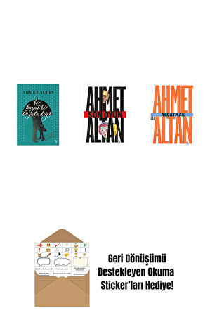 Bir Hayat Bir Hayata Değer + Son Oyun + Aldatmak - Yalnızlığın Özel Tarihi (Cep Boy) + Okuma Sticker'ları