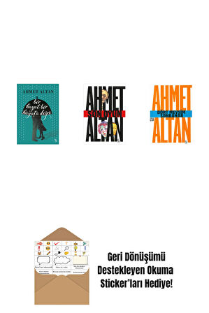 Bir Hayat Bir Hayata Değer + Son Oyun + Dört Mevsim Sonbahar/Tehlikeli Masallar (Cep Boy) + Okuma Sticker'ları