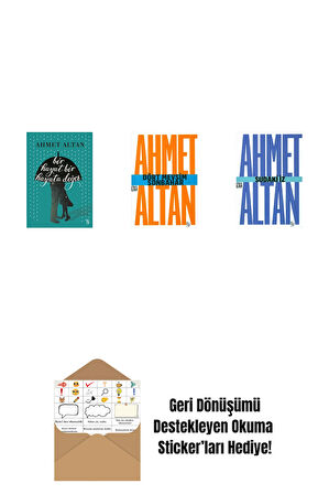 Bir Hayat Bir Hayata Değer + Dört Mevsim Sonbahar/Tehlikeli Masallar (Cep Boy) + Sudaki İz (Cep Boy) + Okuma Sticker'ları