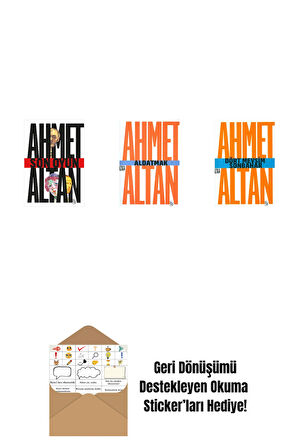 Son Oyun + Aldatmak - Yalnızlığın Özel Tarihi (Cep Boy) + Dört Mevsim Sonbahar/Tehlikeli Masallar (Cep Boy) + Okuma Sticker'ları