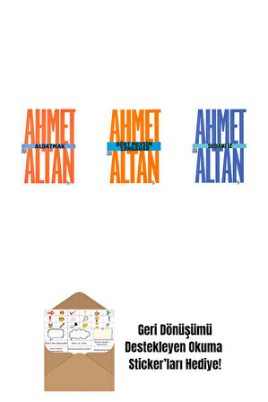 Aldatmak - Yalnızlığın Özel Tarihi (Cep Boy) + Dört Mevsim Sonbahar/Tehlikeli Masallar (Cep Boy) + Sudaki İz (Cep Boy) + Okuma Sticker'ları