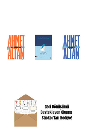 Aldatmak - Yalnızlığın Özel Tarihi (Cep Boy) + Kristal Denizaltı + Sudaki İz (Cep Boy) + Okuma Sticker'ları