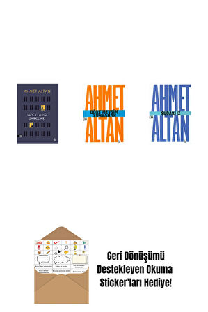 Geceyarısı Şarkıları + Dört Mevsim Sonbahar/Tehlikeli Masallar (Cep Boy) + Sudaki İz (Cep Boy) + Okuma Sticker'ları