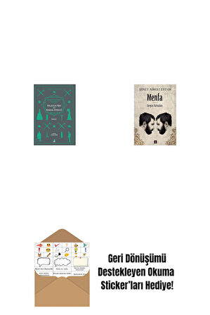 Felatun Bey ile Rakım Efendi + Menfa + Okuma Sticker'ları
