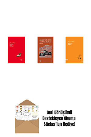 Kalbim Unut Bu Şiiri (Ciltli) + Everest Açıkhava 21 - Gidersen Yıkılır Bu Kent + Bakışın Senin + Okuma Sticker'ları