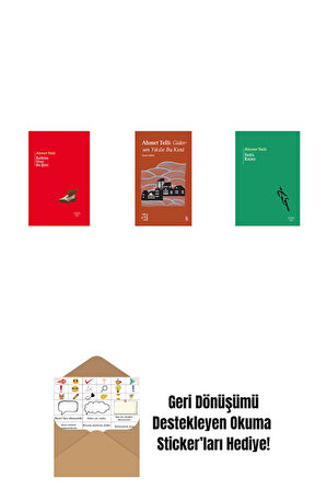 Kalbim Unut Bu Şiiri (Ciltli) + Everest Açıkhava 21 - Gidersen Yıkılır Bu Kent + Saklı Kalan + Okuma Sticker'ları