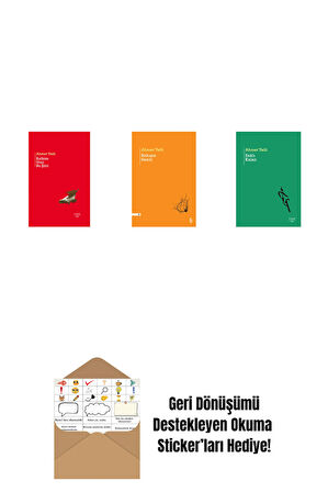 Kalbim Unut Bu Şiiri (Ciltli) + Bakışın Senin + Saklı Kalan + Okuma Sticker'ları