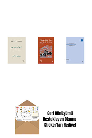 Su Çürüdü (Ciltli) + Everest Açıkhava 21 - Gidersen Yıkılır Bu Kent + Neylersin + Okuma Sticker'ları