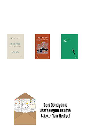 Su Çürüdü (Ciltli) + Everest Açıkhava 21 - Gidersen Yıkılır Bu Kent + Saklı Kalan + Okuma Sticker'ları