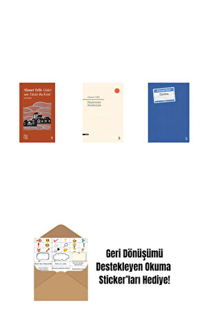 Everest Açıkhava 21 - Gidersen Yıkılır Bu Kent + Dinlersen Anlatırım + GörSen + Okuma Sticker'ları