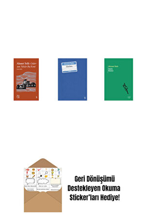 Everest Açıkhava 21 - Gidersen Yıkılır Bu Kent + GörSen + Saklı Kalan + Okuma Sticker'ları