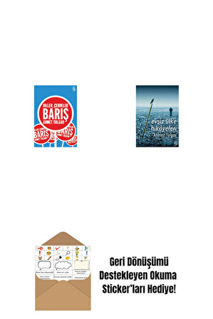 Diller, Çehreler Barış + Evsiz Ülke Hikâyeleri + Okuma Sticker'ları