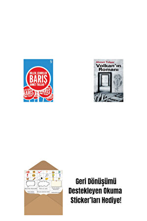 Diller, Çehreler Barış + Volkan'ın Romanı + Okuma Sticker'ları
