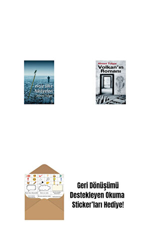Evsiz Ülke Hikâyeleri + Volkan'ın Romanı + Okuma Sticker'ları