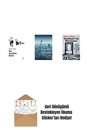 Ben Onlardan Biriyim + Evsiz Ülke Hikâyeleri + Volkan'ın Romanı + Okuma Sticker'ları