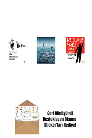 Ben Onlardan Biriyim + Evsiz Ülke Hikâyeleri + Ne Olmuş Yani? + Okuma Sticker'ları