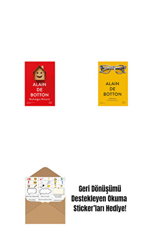 Mutluluğun Mimarisi + Haberler + Okuma Sticker'ları