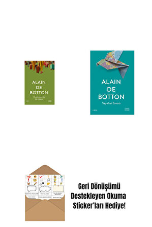 Havalimanında Bir Hafta + Seyahat Sanatı + Okuma Sticker'ları