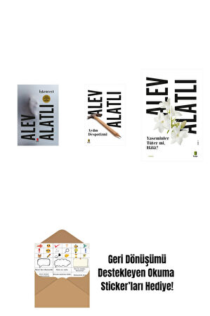 İşkenceci + Aydın Despotizmi + Yaseminler Tüter mi Hâlâ? + Okuma Sticker'ları