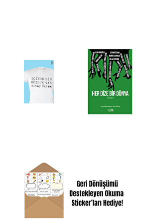 İçimde Bir Boşluk Var + Her Dize Bir Dünya + Okuma Sticker'ları
