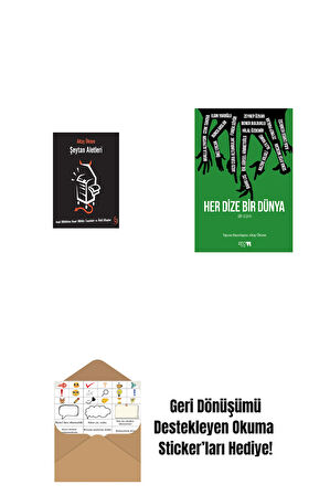 Şeytan Aletleri + Her Dize Bir Dünya + Okuma Sticker'ları