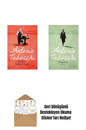 Pereira İddia Ediyor + Requiem + Okuma Sticker'ları