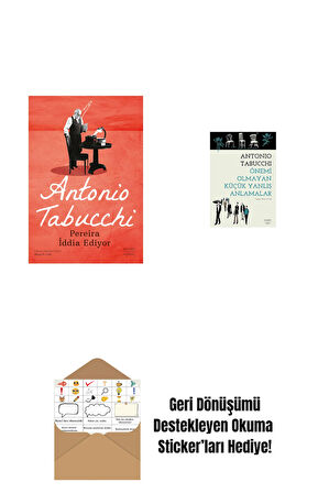 Pereira İddia Ediyor + Önemi Olmayan Küçük Yanlış Anlamalar + Okuma Sticker'ları