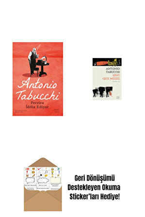 Pereira İddia Ediyor + Hint Gece Müziği + Okuma Sticker'ları