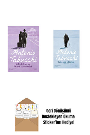 Yolculuklar ve Öteki Yolculuklar + Tristano Ölürken + Okuma Sticker'ları