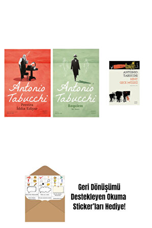 Pereira İddia Ediyor + Requiem + Hint Gece Müziği + Okuma Sticker'ları