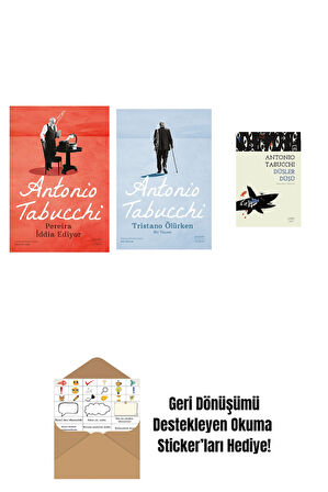 Pereira İddia Ediyor + Tristano Ölürken + Düşler Düşü + Okuma Sticker'ları