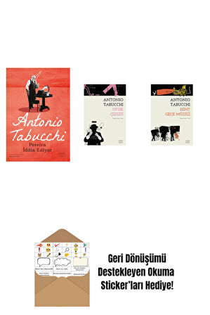 Pereira İddia Ediyor + Ufuk Çizgisi + Hint Gece Müziği + Okuma Sticker'ları