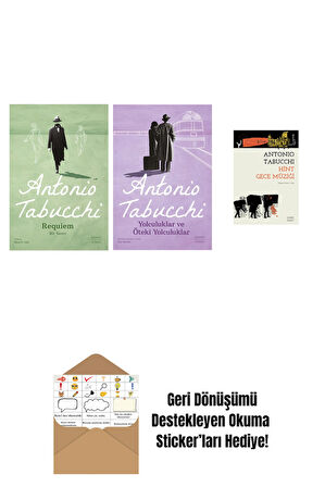 Requiem + Yolculuklar ve Öteki Yolculuklar + Hint Gece Müziği + Okuma Sticker'ları